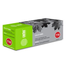 Картридж Cactus CS-C716BK 716 BK для Canon i-Sensys MF8030/MF8030cn/MF8050 (2300 стр.)