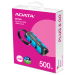 Внешний накопитель SSD 500GB ADATA SC740 SC740-500G-CBU, USB 3.1,черный/синий