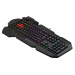 Клавиатура проводная игровая A4Tech B310N, мультимедийная, USB, LED, 1.8 м, черный