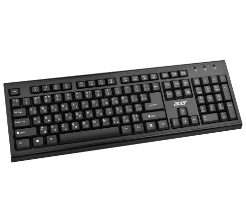 Комплект (клавиатура/мышь) беспроводной ACER OKR120, черный
