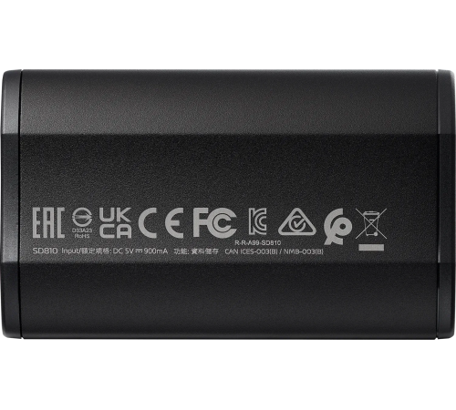 Внешний накопитель SSD 500GB ADATA SD810, USB 3.2, черный