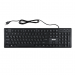Клавиатура проводная Acer OKW020, USB, slim, черный