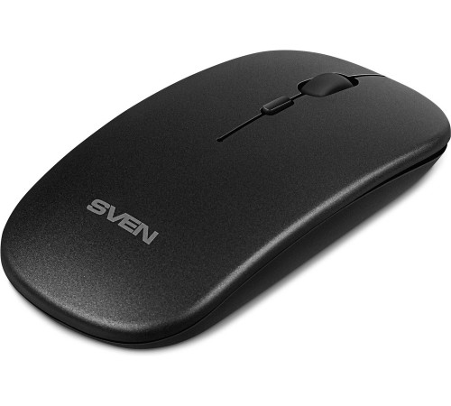 Мышь беспроводная SVEN RX-565SW, 2.4 GHz, АКБ, 4 кнопки, 800-1600 dpi, серый