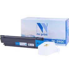 Тонер-картридж NVP NV-TK-590 для Kyocera FS-C5250DN/ C2026MFP/ C2026MFP+/ C2126MFP/ C2126MFP+/ C2526MFP/ C2626MFP/ Ecosys P6026cdn, голубой (5000 стр.)