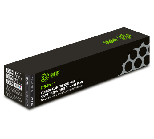 Картридж лазерный Cactus CS-P411 KX-FAT411A7 для Panasonic MB1900/MB2000/MB2010/MB (2000 стр.)
