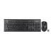 Комплект (клавиатура + мышь) беспроводной A4Tech 3000NS, черный