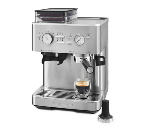 Кофемашина KitchenAid Artisan 5KES6551ESX, нержавеющая сталь, серебристый