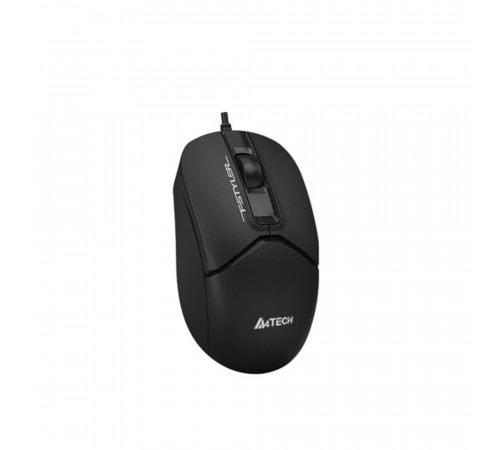Мышь проводная A4Tech Fstyler FM12S, 1200 dpi, USB, 3 кнопки, черный