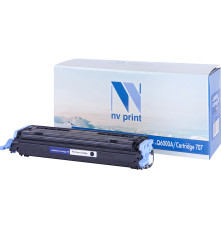 Тонер-картридж NVP NV-Q6000A/NV-707 универсальные для HP/Canon Color LaserJet 1600/ 2600n/ 2605/ 2605dn/ 2605dtn/ LBP 5000 i-Sensys Laser Shot/ 5100, черный (2500 стр.)