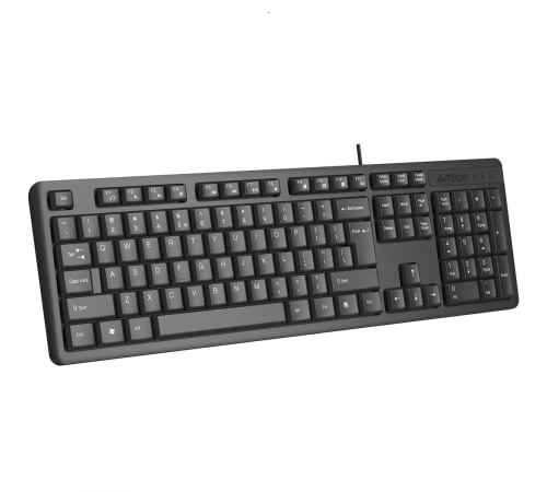 Клавиатура проводная A4Tech KR-3, USB, черный