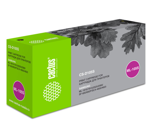 Картридж Cactus CS-D105S MLT-D105S для Samsung ML-1910/1915/2525/2580/SCX-4600 (1500 стр.)