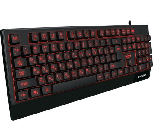 Клавиатура проводная игровая SVEN KB-G8300, черный