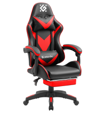 Кресло компьютерное Defender Minion, черный/красный