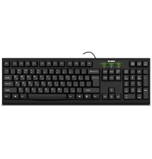 Клавиатура проводная SVEN KB-S300, 104 клавиши, черный