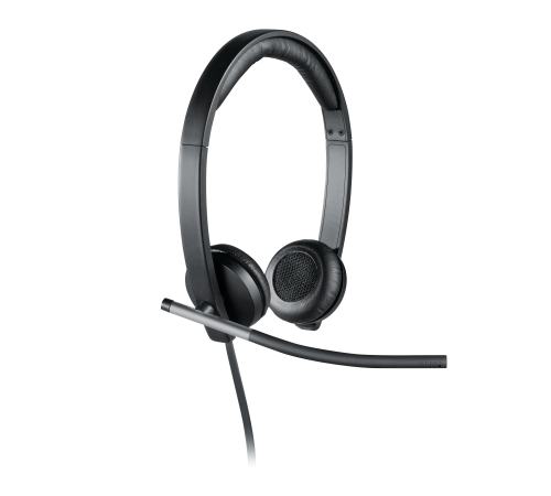 Гарнитура проводная Logitech H650E, USB, Stereo, черный