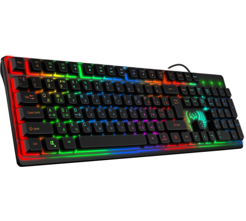 Клавиатура проводная игровая SVEN KB-G8000, 105 клавиши+20 Fn функций, подсветка, черный