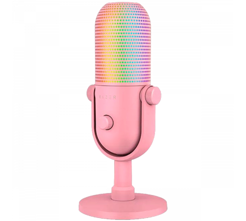 Микрофон проводной Razer Seiren V3 Chroma, розовый
