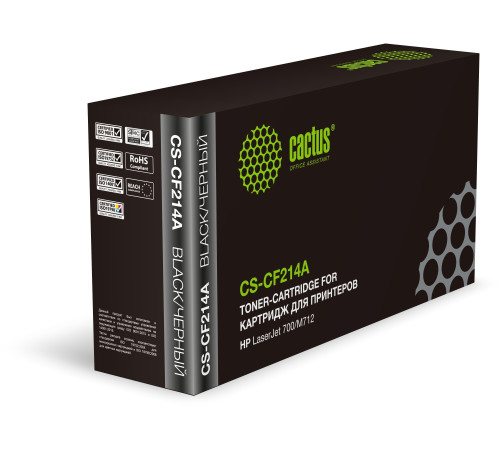 Картридж Cactus CS-CF214A CF214A для HP LJ 700/M712, черный (10000 стр.)