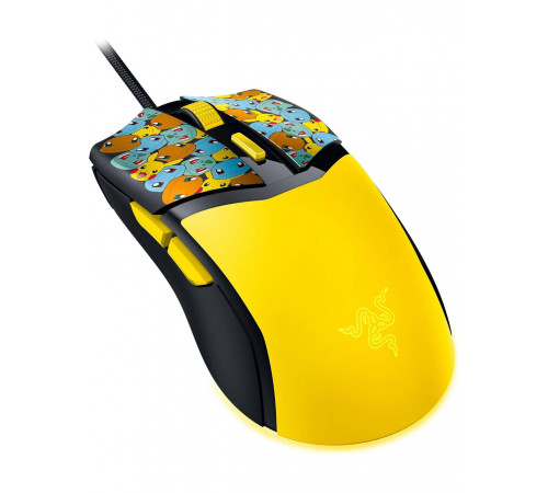 Мышь проводная игровая Razer Cobra - Pokemon Kanto Starters Ed., желтый
