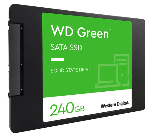 Твердотельный накопитель Western Digital Green WDS240G3G0A, 240GB, 2.5"