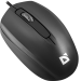 Мышь проводная Defender Alpha MB-507, 3D, бесшумная, 1.8 м, черный