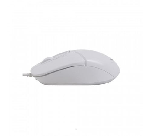 Мышь проводная A4Tech Fstyler FM12, 1200 dpi, USB, 3 кнопки, белый