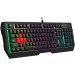 Клавиатура проводная игровая A4Tech Bloody B140N, USB, LED подсветка, черный