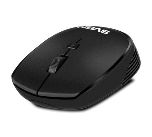 Мышь беспроводная SVEN RX-210W, 2.4 GHz, 4 кнопки, 800-1400 dpi, черный