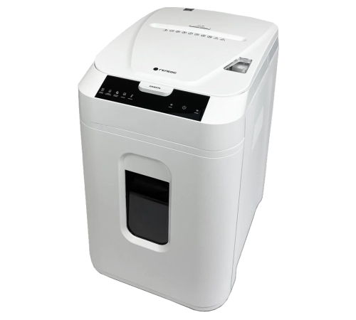 Уничтожитель документов ГЕЛЕОС АП40-5, DIN P-5 (5 ур-нь секр.), фрагмент 1,9х12мм, АВТОПОДАЧА 180 лист  (70г/м2), пл.карты/скрепки/скобы, 37 литров