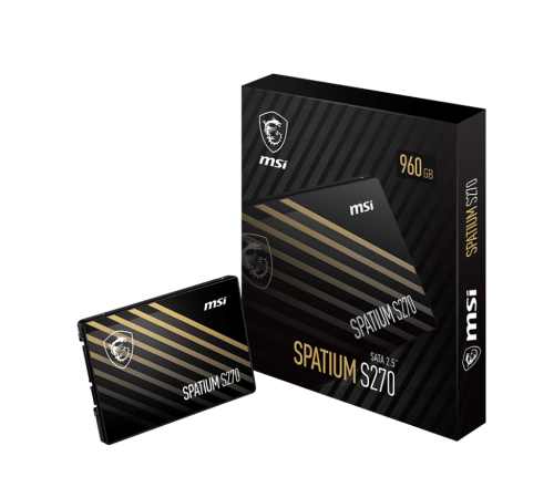 Тверотельный накопитель MSI SPATIUM S270 S78-440N070-P83, 240GB, 2.5"