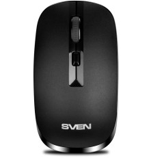 Мышь беспроводная SVEN RX-260W, 2.4 GHz, 4 кнопки, 800/1200/1600 dpi, черный