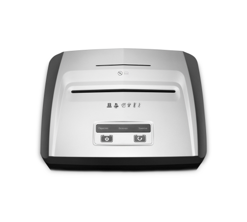 Уничтожитель документов ГЕЛЕОС УП21-7+, DIN P-7 (7 ур-нь секр.), фрагмент 0,8х1мм, 6-7 лист (70г/м2), CD/пл.карты, 23 литра