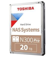 Жесткий диск 20TB Toshiba N300 NAS PRO HDWG62AXZSTB