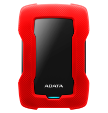 Внешний жесткий диск 1TB ADATA HD330, USB 3.1, красный/черный