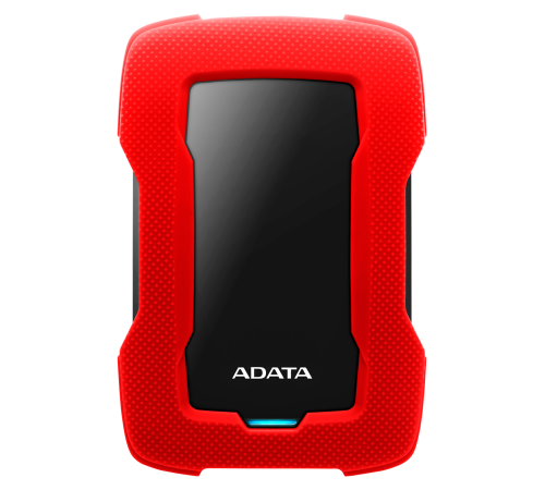 Внешний жесткий диск 1TB ADATA HD330, USB 3.1, красный/черный