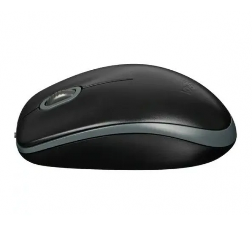 Мышь проводная Logitech M110 SILENT, USB, черный