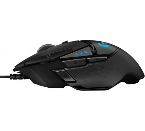 Мышь проводная игровая Logitech G502 HERO, черный
