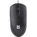Мышь проводная Defender Trace MB-989, 3D, 1.2 м, 1000 dpi, черный