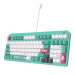 Клавиатура проводная игровая ASUS RA09 TUF GAMING K3 GEN II MIKU, зеленый