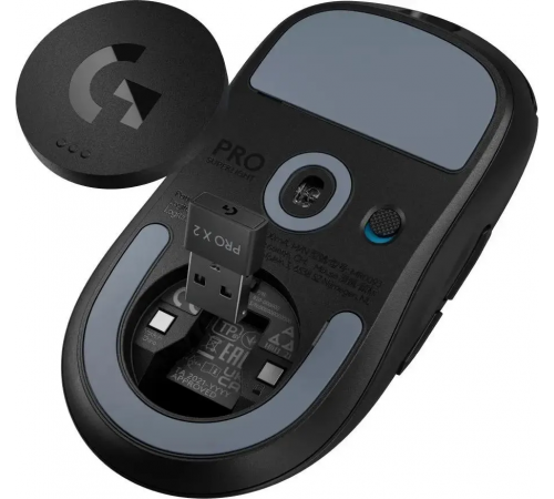 Мышь беспроводная игровая Logitech Mouse G PRO X Superlight 2, черный