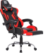 Кресло компьютерное Defender Pilot, черный/красный