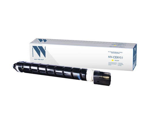 Тонер-картридж NVP NV-C-EXV51 для Canon IR Advance C5535/5540/5550/5560, желтый (60000 стр.)
