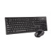 Комплект (клавиатура + мышь) беспроводной A4Tech 3000NS, черный