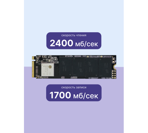 Твердотельный накопитель Kingspec NE-512 2280, 512GB, M.2(22x80mm)