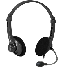 Гарнитура проводная Defender Aura 104, черный