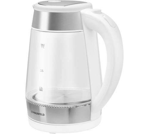 Чайник MAUNFELD MGK1710GW, белый