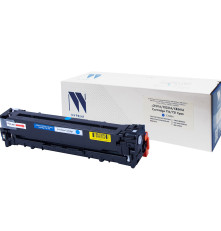 Тонер-картридж NVP NV-CF211A/CE321A/CB541A/NV716/731 для HP/Canon LaserJet Pro 200 color MFP M276n/ MFP M276nw/ 200 M251n/ M251nw/ CM1415fn/ CM1415fnw/ CP1525n/ CP1525nw/ LBP 7100 i-Sensys 7100CN/ 7110/ 7110CW/ MF 623CN/ 628CW/ 8230, голубой (2800 стр.)