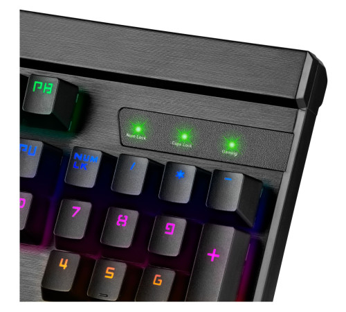 Клавиатура проводная игровая SVEN KB-G9500, 104 клавиши, ПО, подсветка, черный