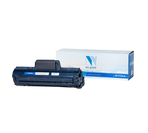 Тонер-картридж NVP NV-W1106A для HP 107a/107w/135w/135a/137fnw, без чипа (1000 стр.)