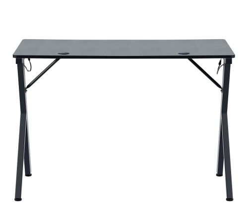 Стол компьютерный Defender AroX, держатель для наушников, подставка для кружки, чёрный, МДФ, RGB